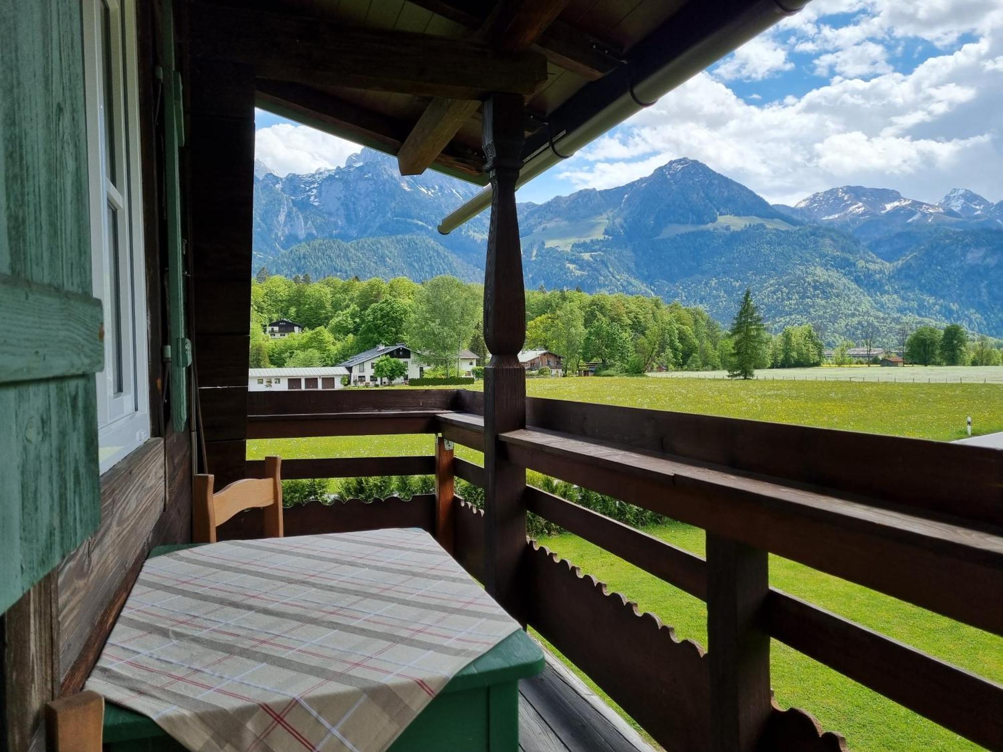 Exklusive Fewo Drachleck Mit 3 Schlafzimmern & Panoramabergblick In Bester Lage Schoenau am Koenigsee Luaran gambar